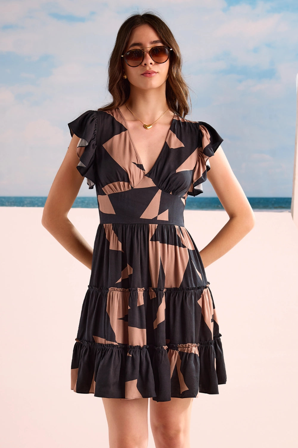 Barcelona Ruffle Dress