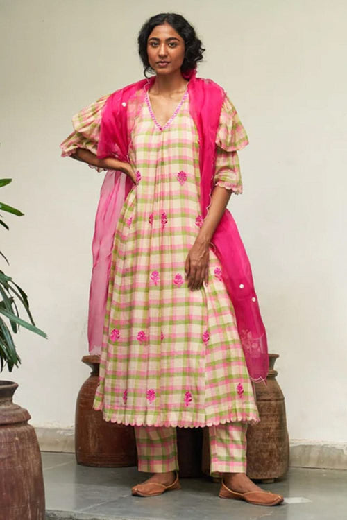 Gul Mehndi Kurta Set