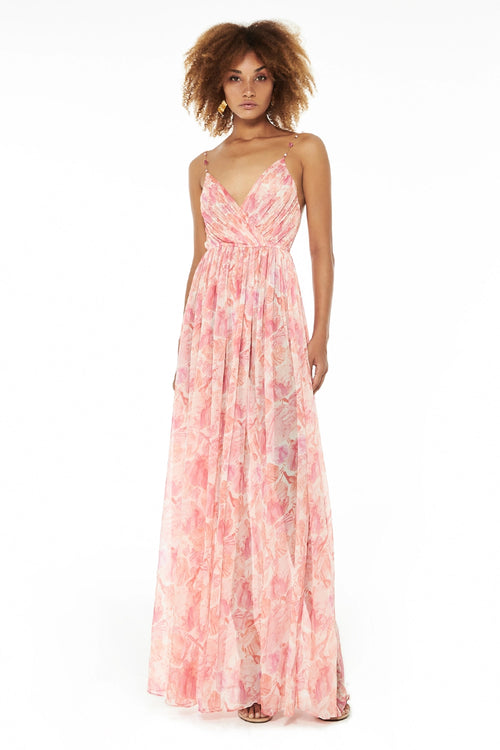 Azalea Jewel Strap Backless Dress