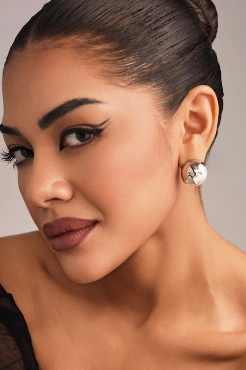 Chrome Dune Studs