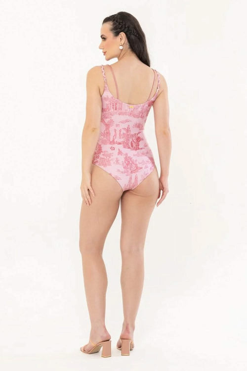 Halv Summer Peony Swimsuit