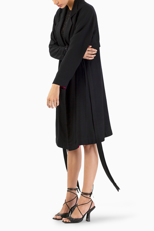 Zero Moon Pashmina Trench Coat