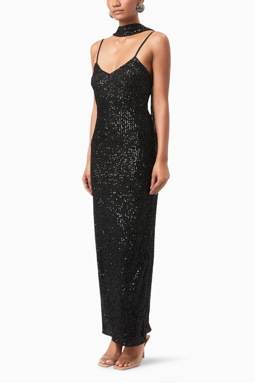 Black Eve Sequin Dress