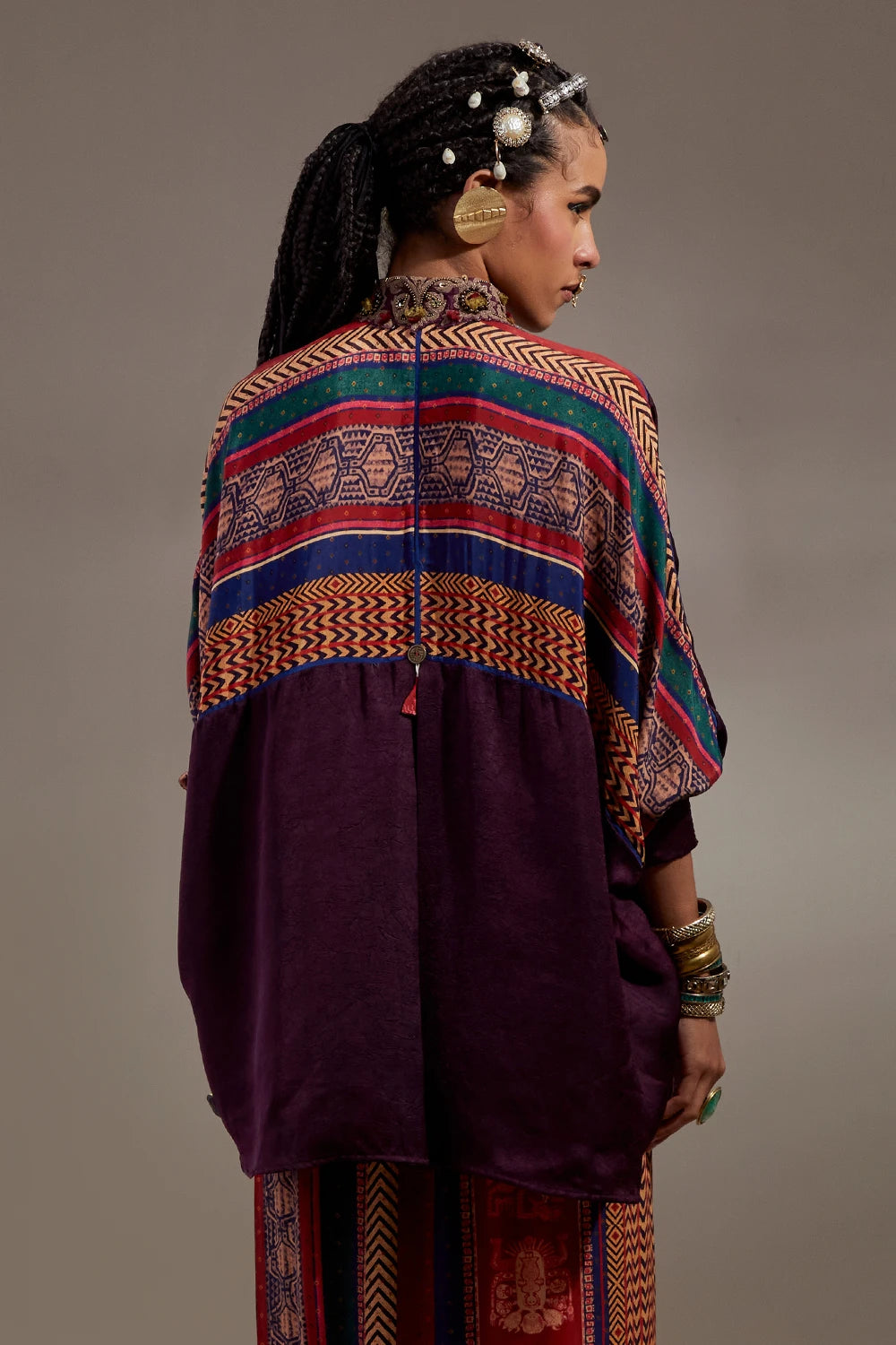 Jamuni Anka Mandala Solid Shirt