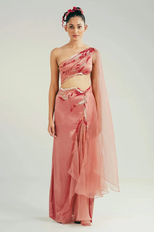The Tidal Bustier and Maxi Skirt Set