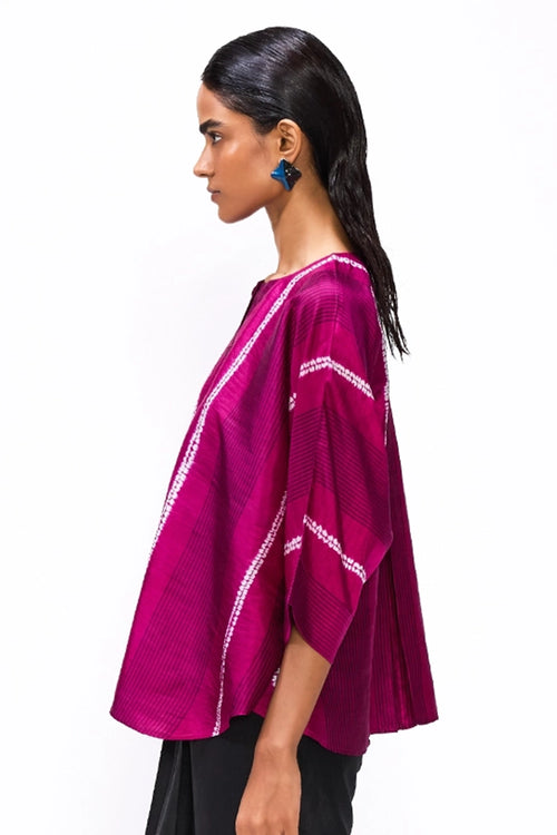Margin Magenta Shirt