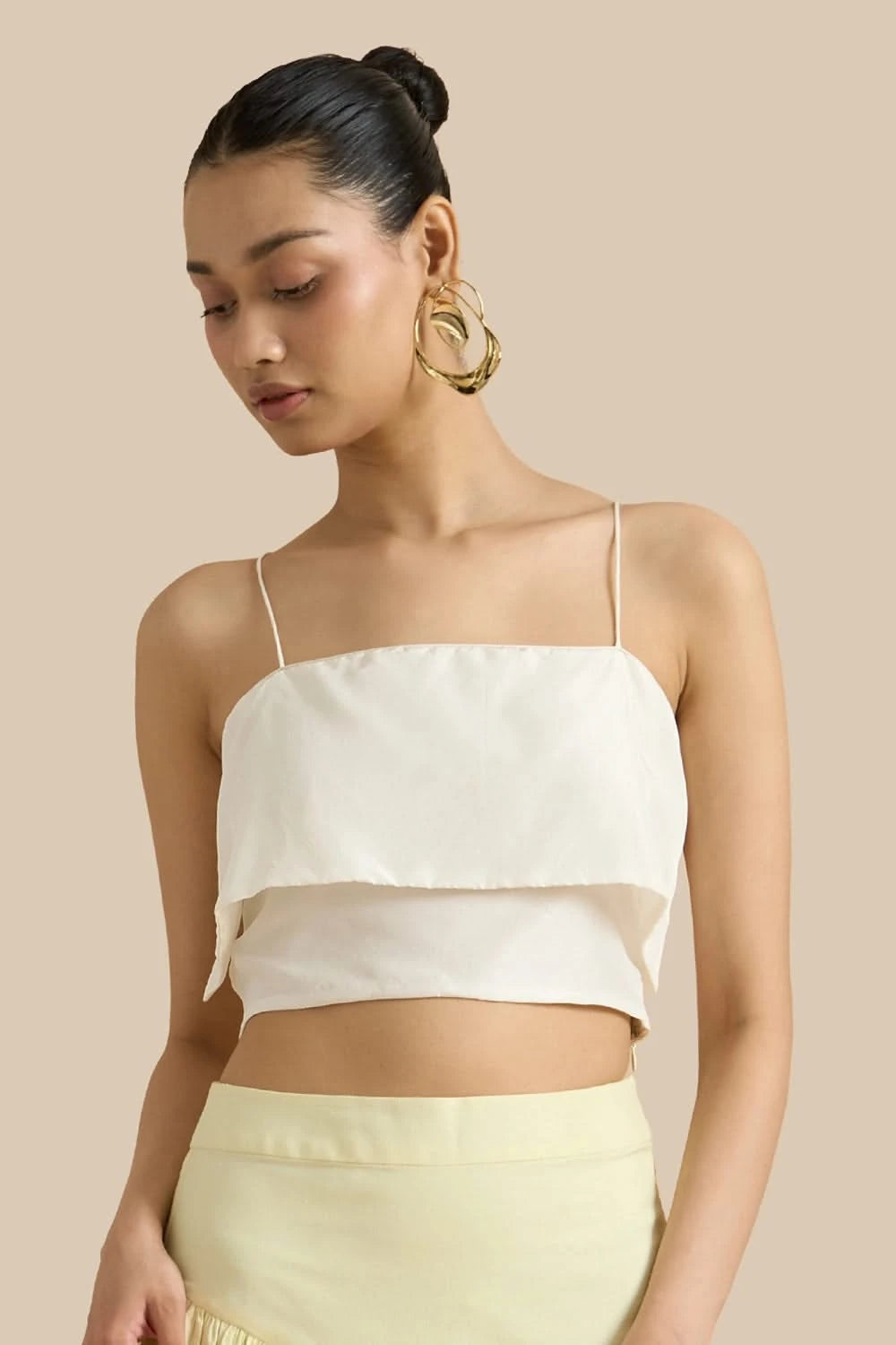 Carla White Cami Top