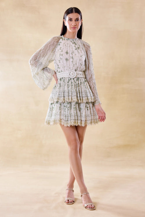 Meadow Whisper Short Dress