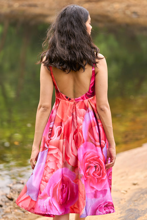 Floral Flare Dress