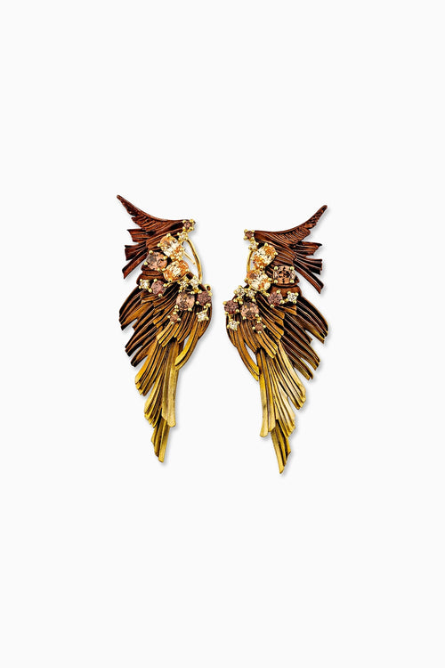 Aurora Wings Dangler Earrings
