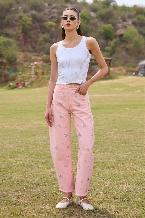 Alina Pink Pant