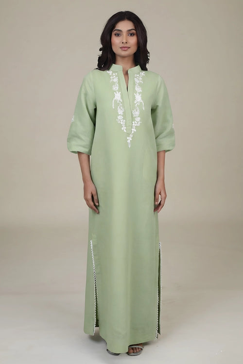 Green Anaya Long Dress
