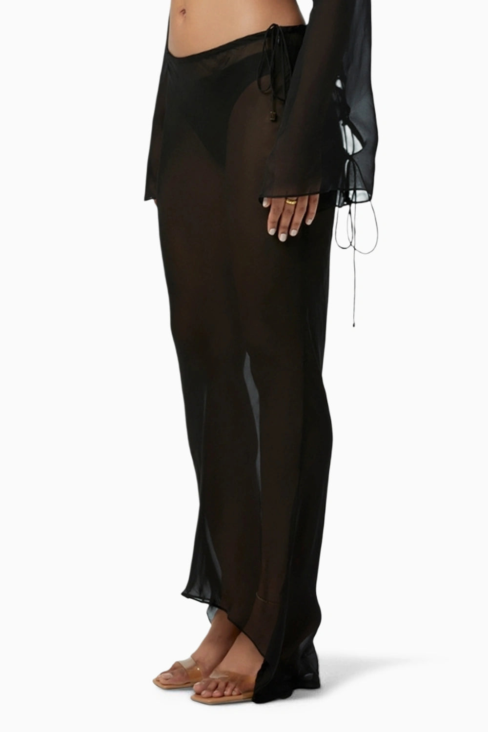Twilight Slip Obsidian Skirt