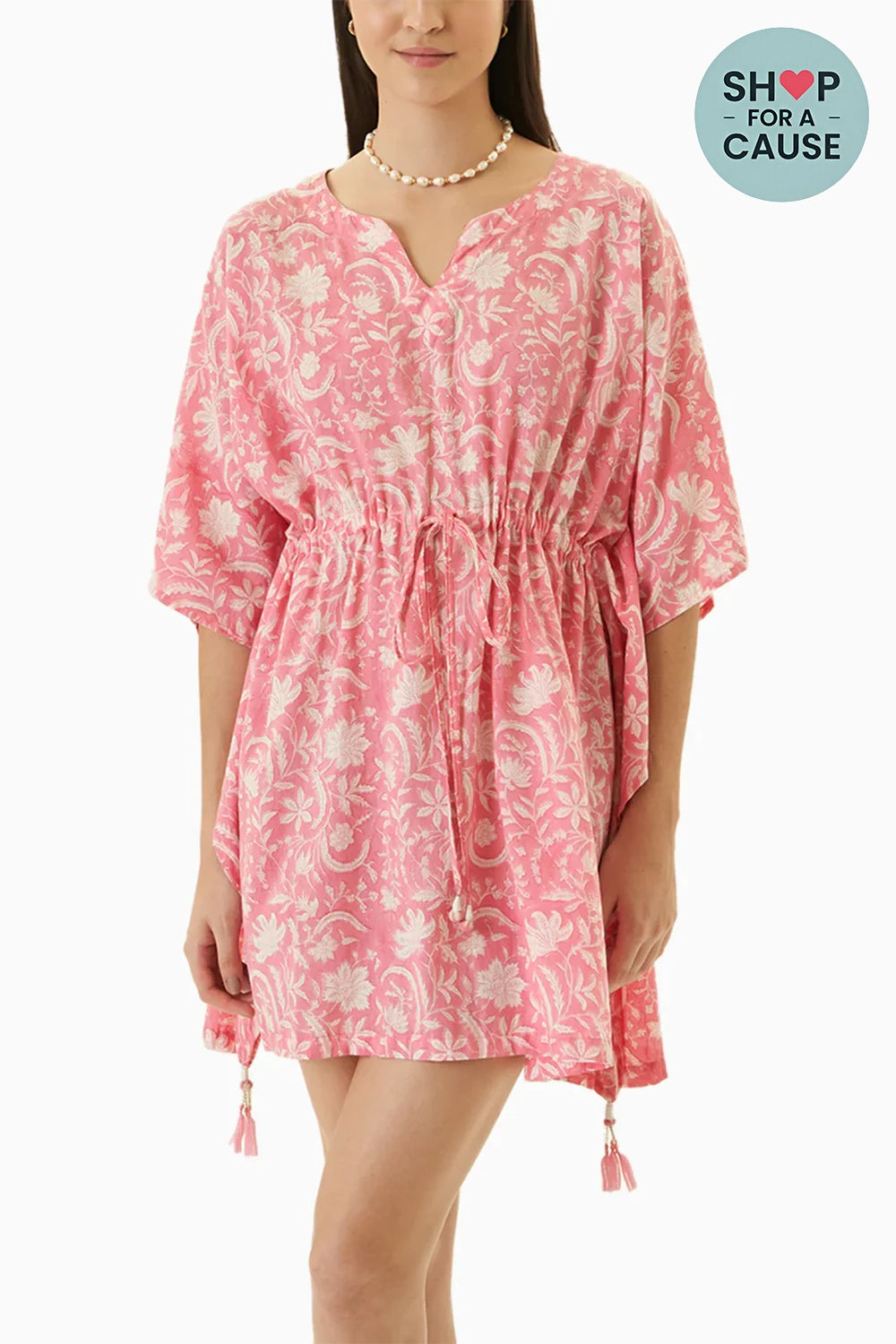Pink Kochi Kaftan