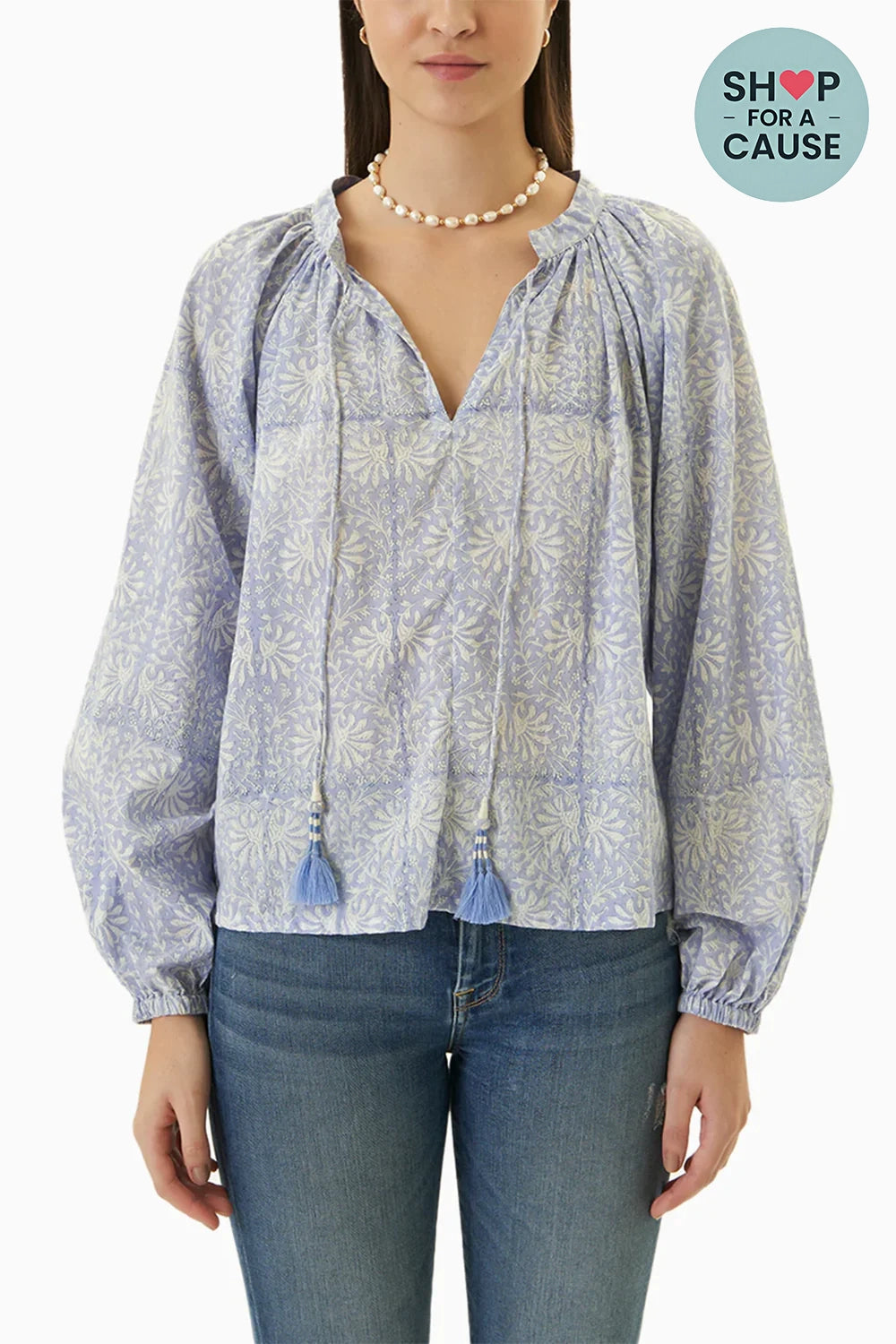Lilac Pushkar Blouse