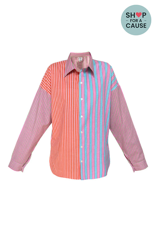 Pink and Orange Agra Shirt