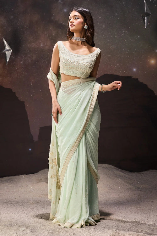 Celestial Drape Embellished Saree