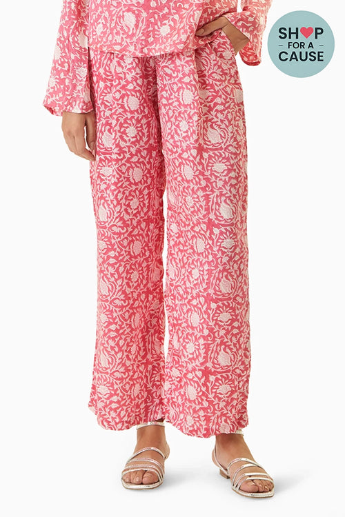 Pink Chail Pants