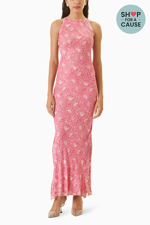 Pink Madurai Dress
