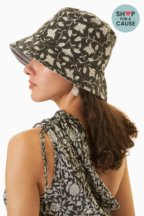 Black Goa Bucket Hat