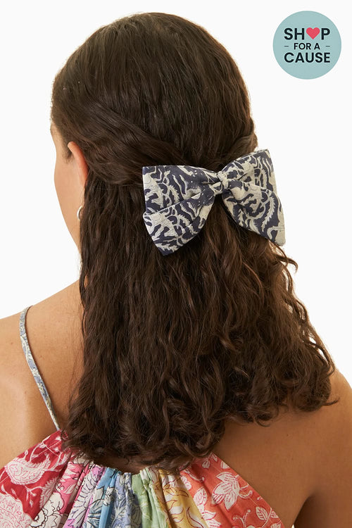 Blue Hair Bows