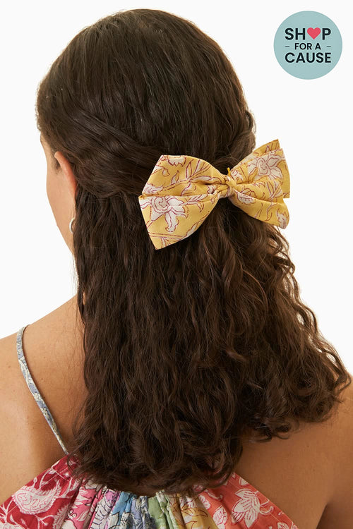 Yellow Hair Bows