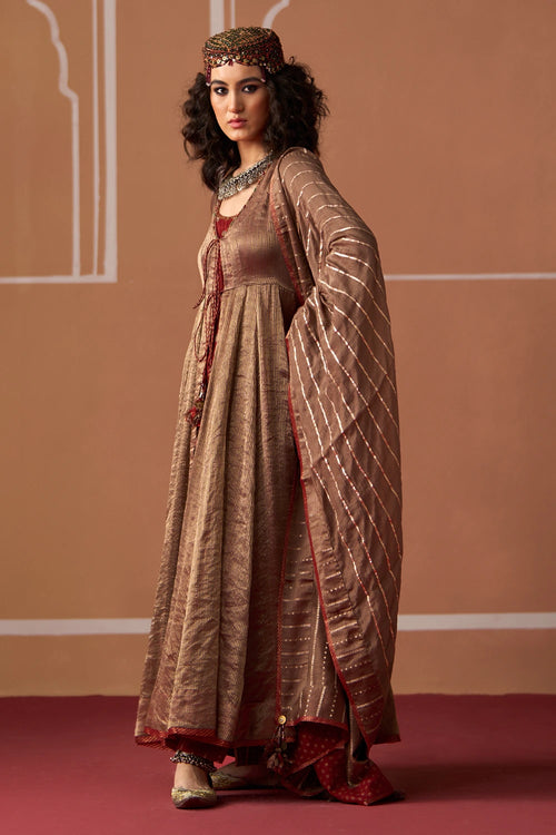 Aashi Kurta with Tania Churidar and Dev Dupatta