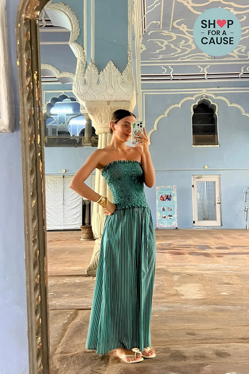 Green Silvassa Dress
