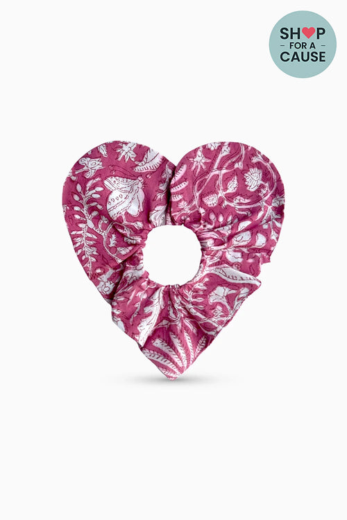 Heart Scrunchies