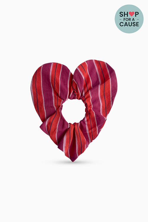 Heart Scrunchies
