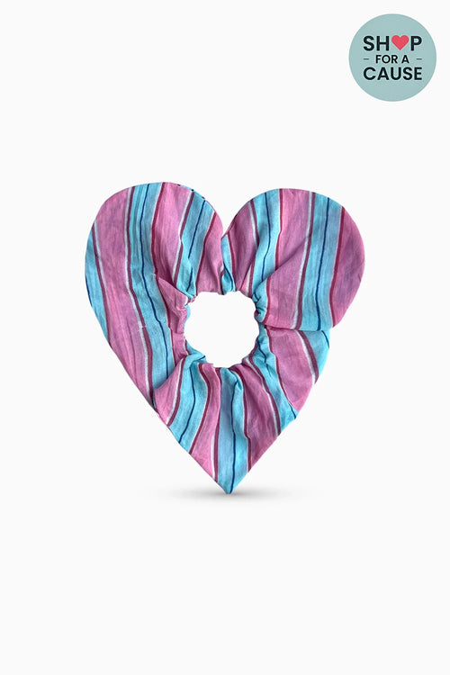 Heart Scrunchies