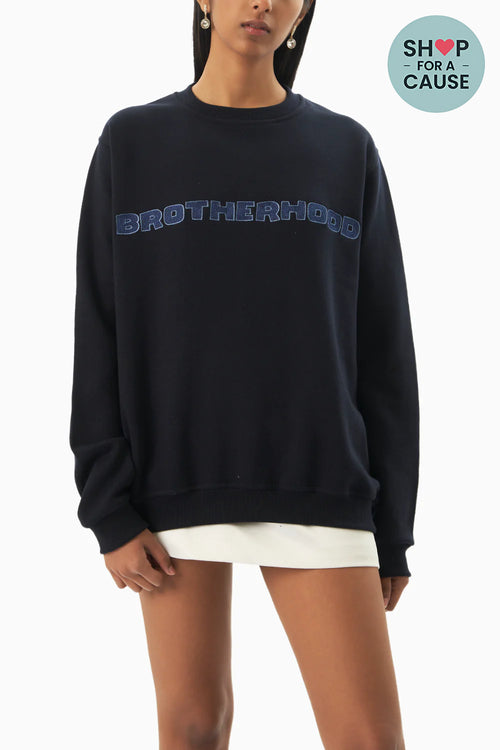 Brotherhood Embroidered Sweatshirt