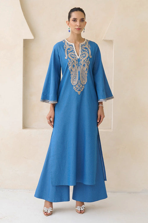 Azura Kaftan with Pant Set