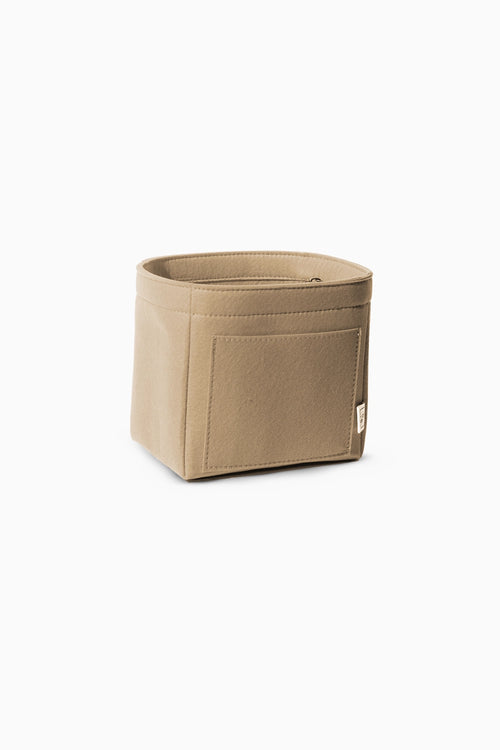 Beige Cael Compact Organiser