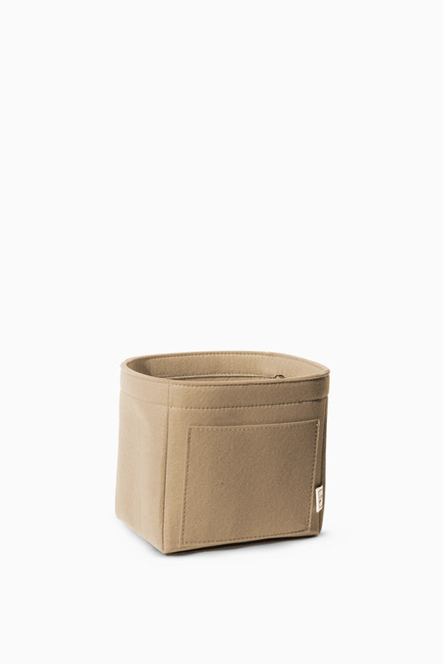 Beige Cael Compact Organiser