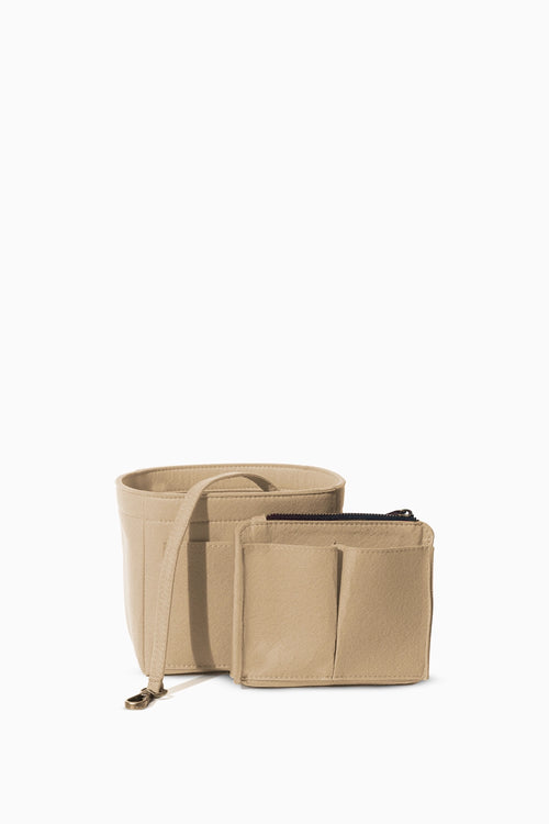 Beige Cael Compact Organiser