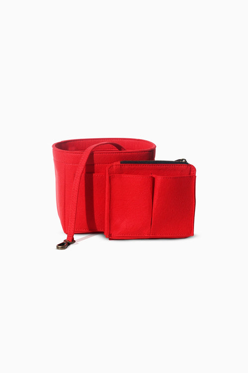 Red Cael Compact Organiser