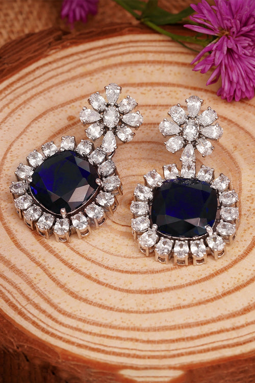 Blue Bloom Earrings