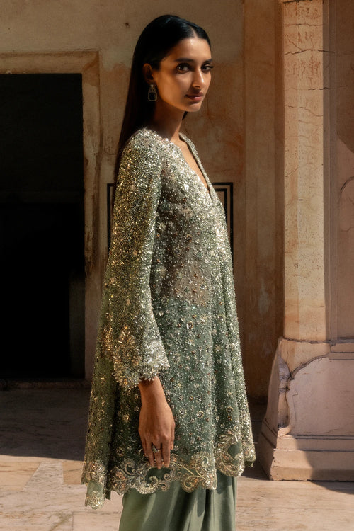 Stella Kurta With Dhoti Set