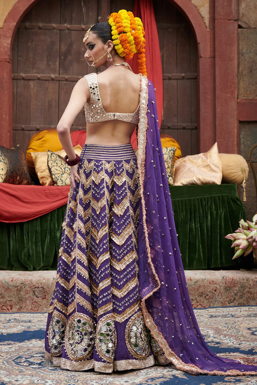 Ulfat Jamuni Lehenga Set