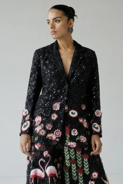 Black Flamingo Jacket