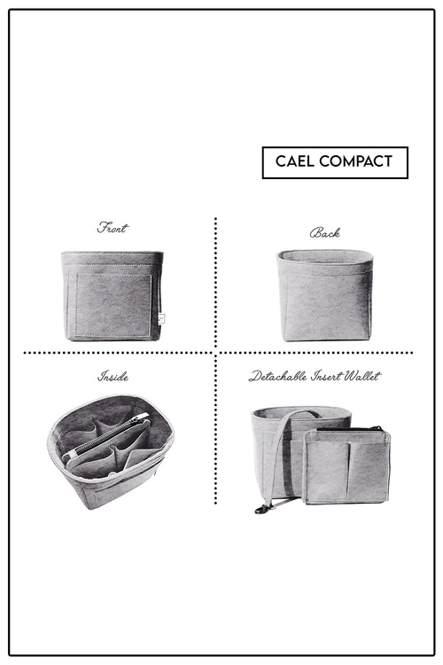 Grey Cael Compact Organiser