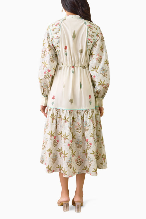 Wanderlust Cotton Midi Dress