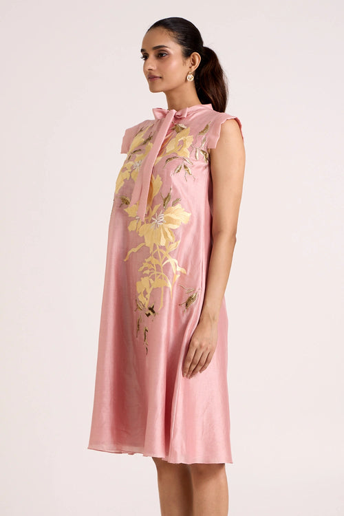 Helga Tab Sleeve Day Dress