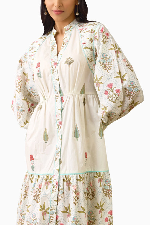 Wanderlust Cotton Midi Dress