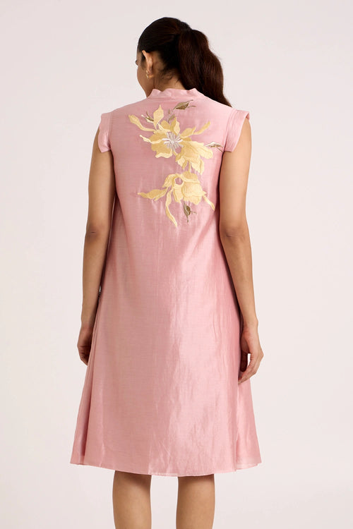 Helga Tab Sleeve Day Dress