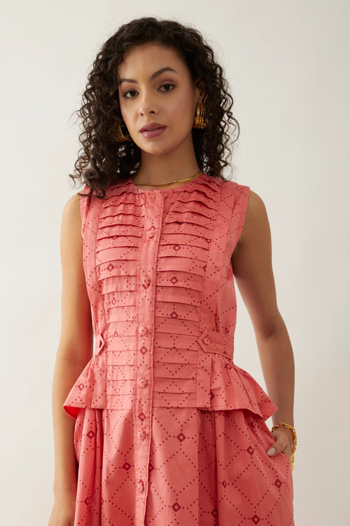 Willow Salmon Dress
