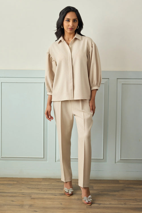 Luxe Glow Minimalist Co-ord Set
