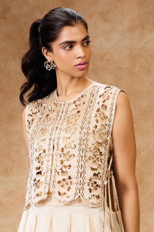 Rose Gold Artcut Jacket