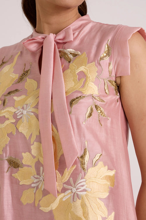 Helga Tab Sleeve Day Dress